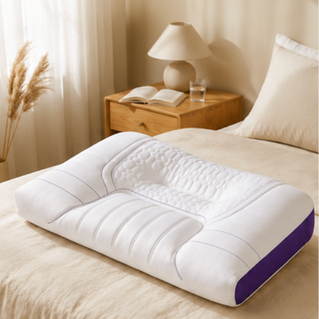 Ergonomic Cervical Support Pillow | Medium & High Loft
