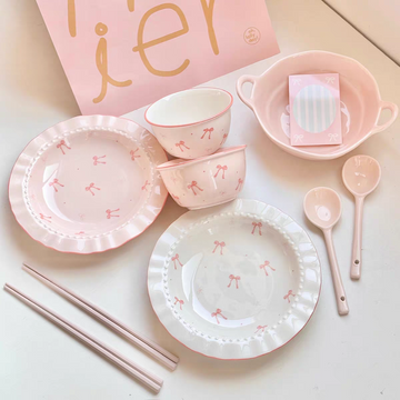 Pink Ribbon Bow Collection