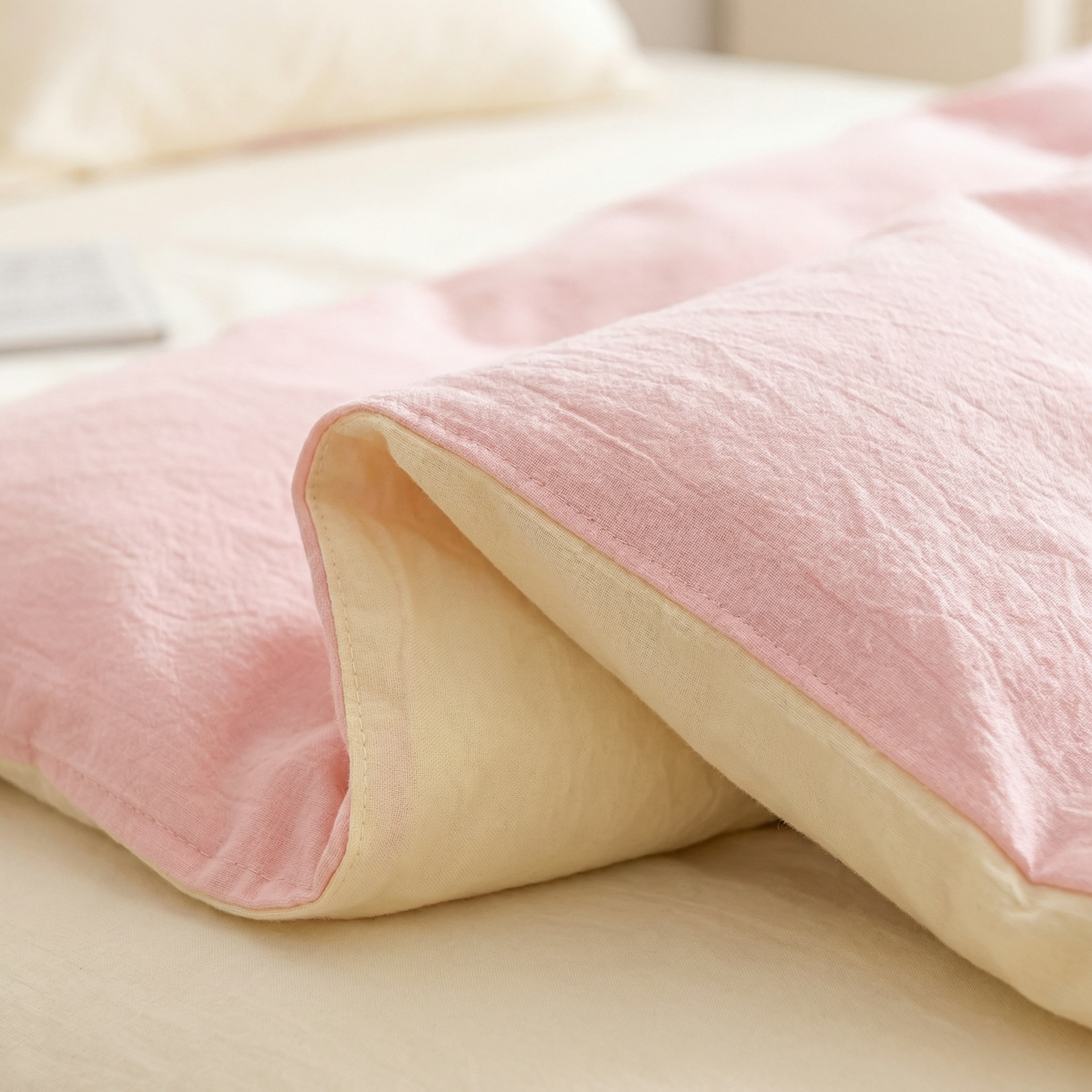 🍓 Strawberry Cream Bedding Set