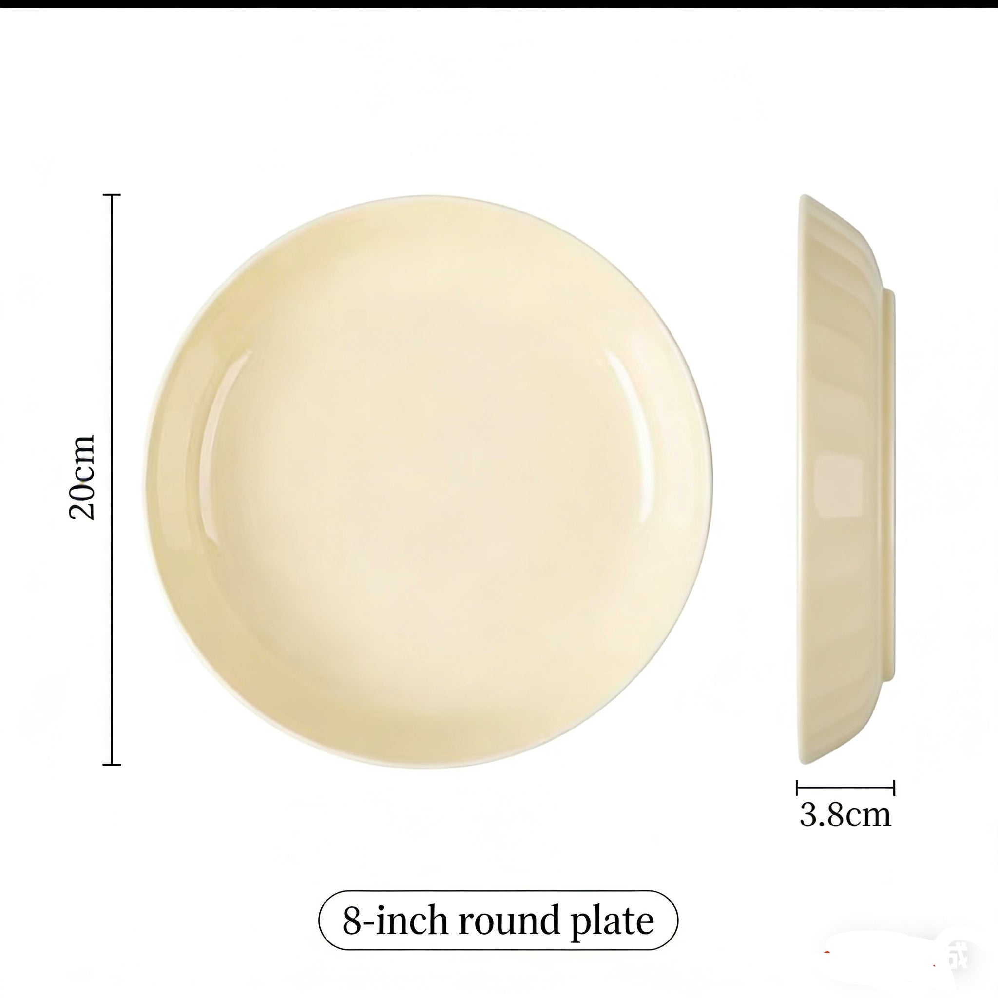💛 Butter Cream Collection  Minimalist Ceramic Tableware Set