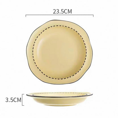Macaron Color Anime Style Tableware