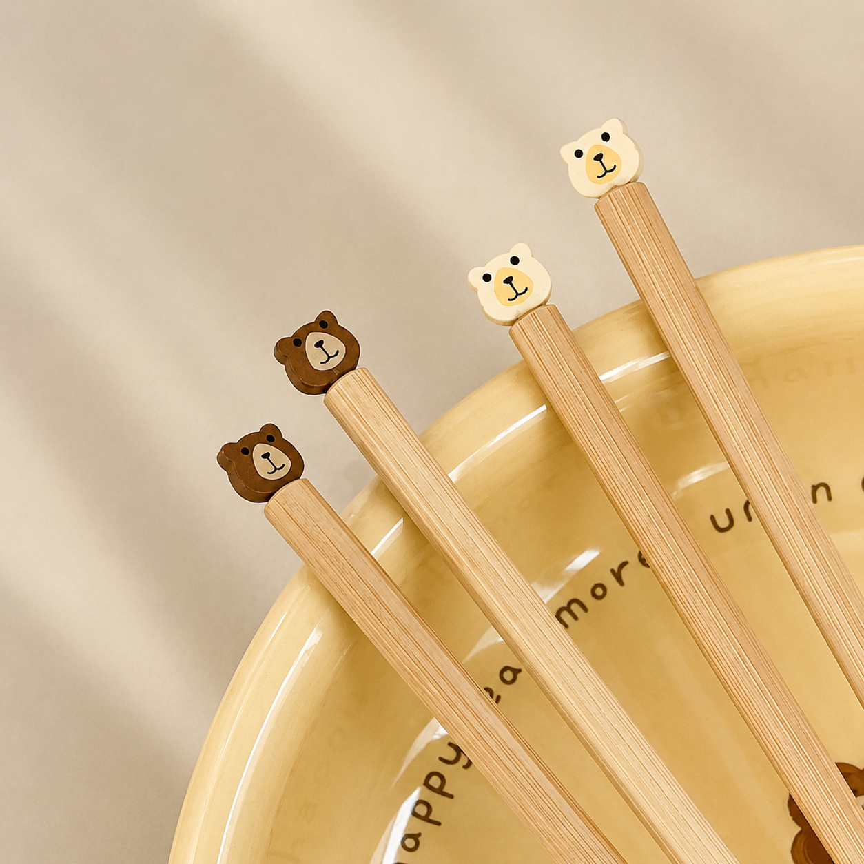 🐻 Emo Bear Ceramic Tableware