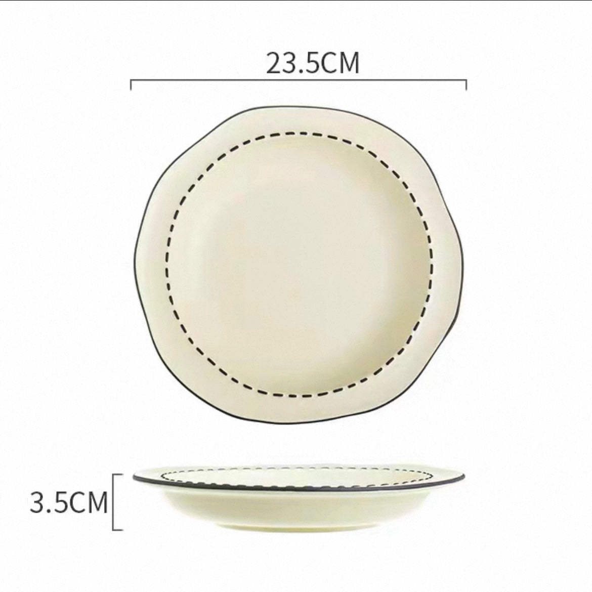Macaron Color Anime Style Tableware