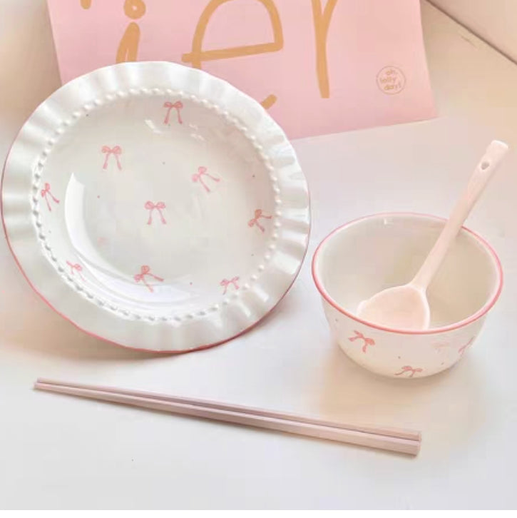 Pink Ribbon Bow Collection