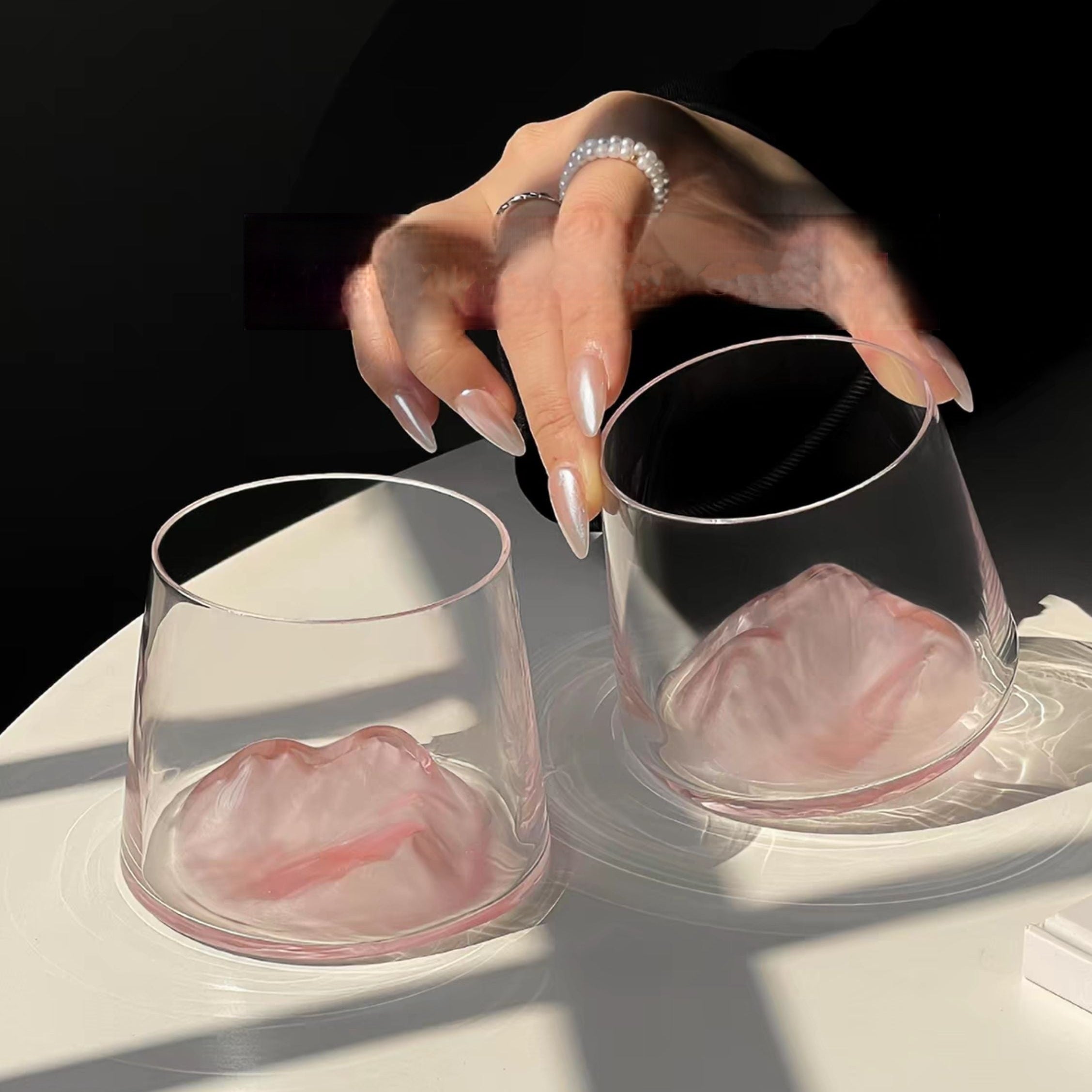 🏔️ Glacier Mountain Whisky Glass
