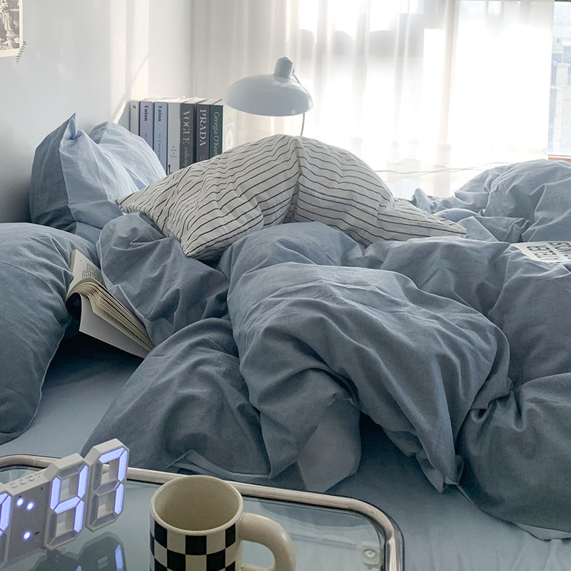 🌙 Moonlight Mist Blue Bedding Set