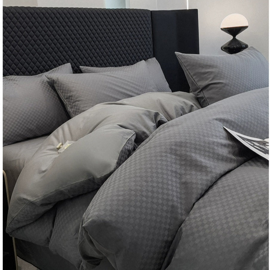 「Shadow Weave Collection」pure cotton bedding set